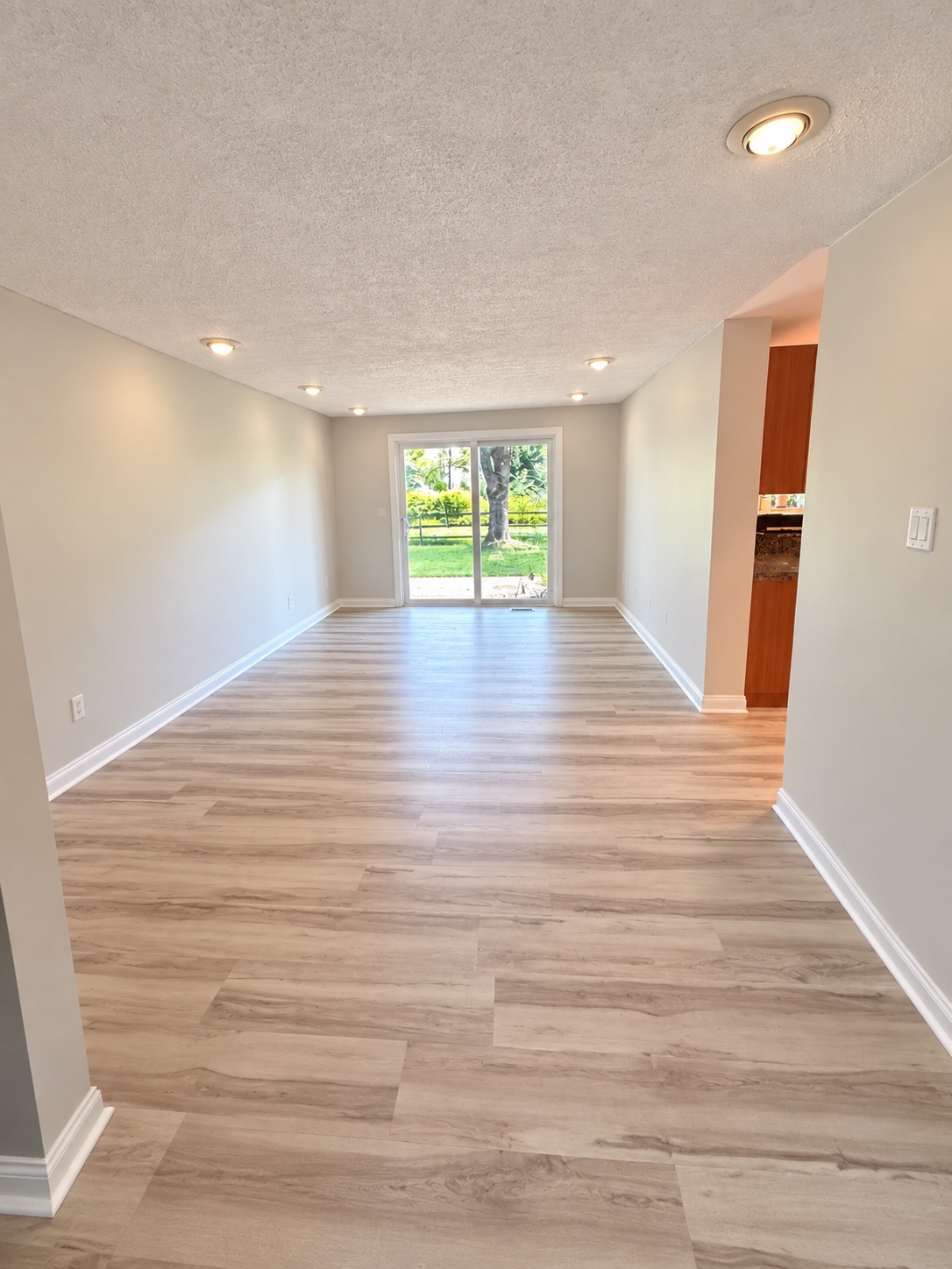 Completed open interior renovation